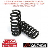 OUTBACK ARMOUR SUSPENSION KIT REAR TRAIL (NIVOMAT) FITS JEEP GRAND CHEROKEE WK2